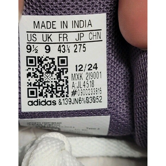Adidas Cloudfoam Comfy LE 3 Purple White Sneakers Men\'s US 9.5 JL4518 NWT main image 10